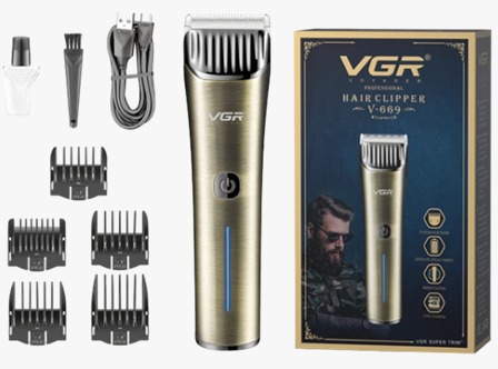 MAQUINA CORTADORA DE PELO  V-669 VGR