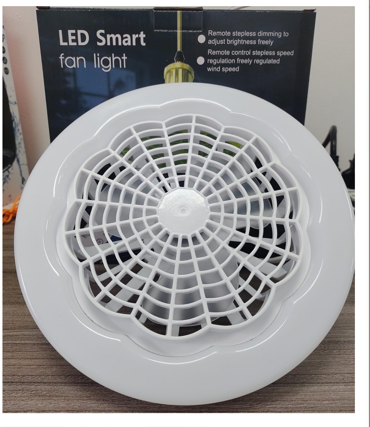 Ventilador de techo con luz led