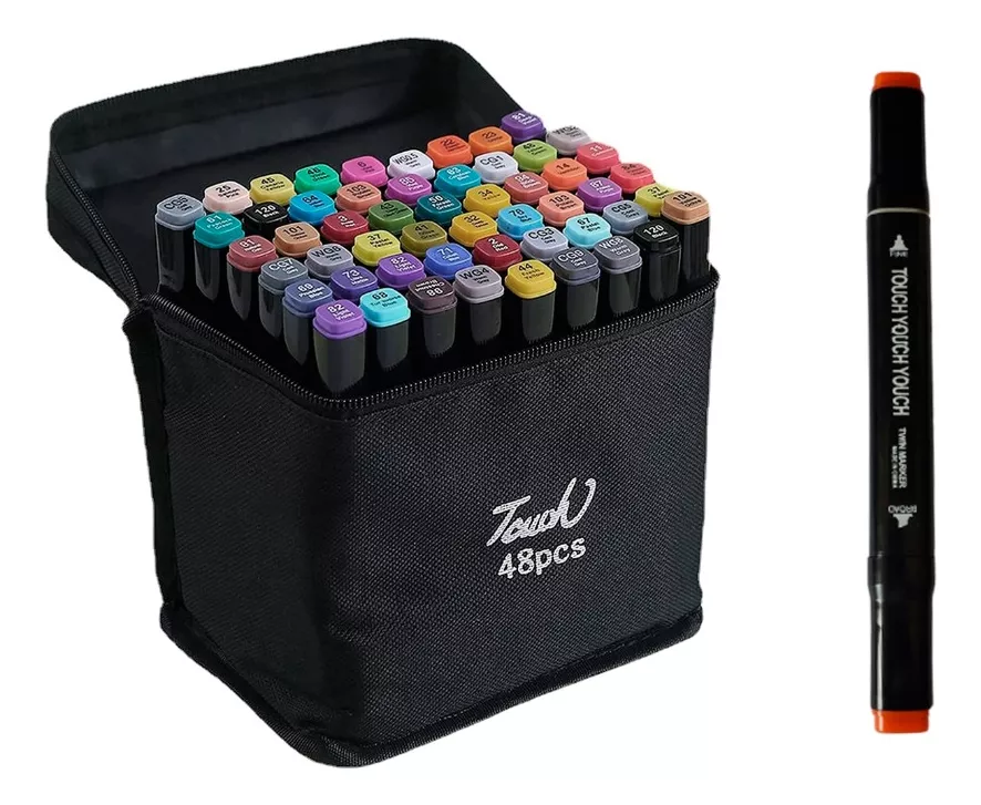 Marcadores Touch Doble Punta- Dibujo