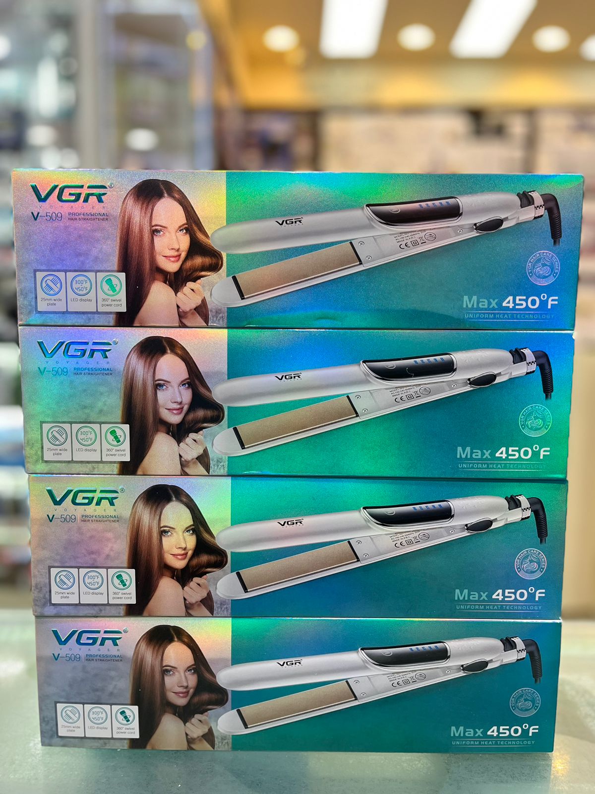 PLANCHA CABELLO PROFESIONAL VGR 509