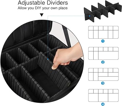 organizador de maquillaje de 3 niveles,