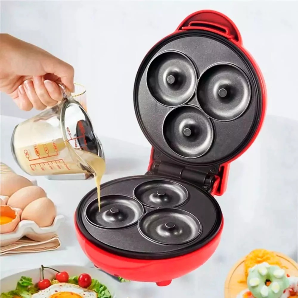 Mini Donera Maquina De 3 Donas Rosquilla