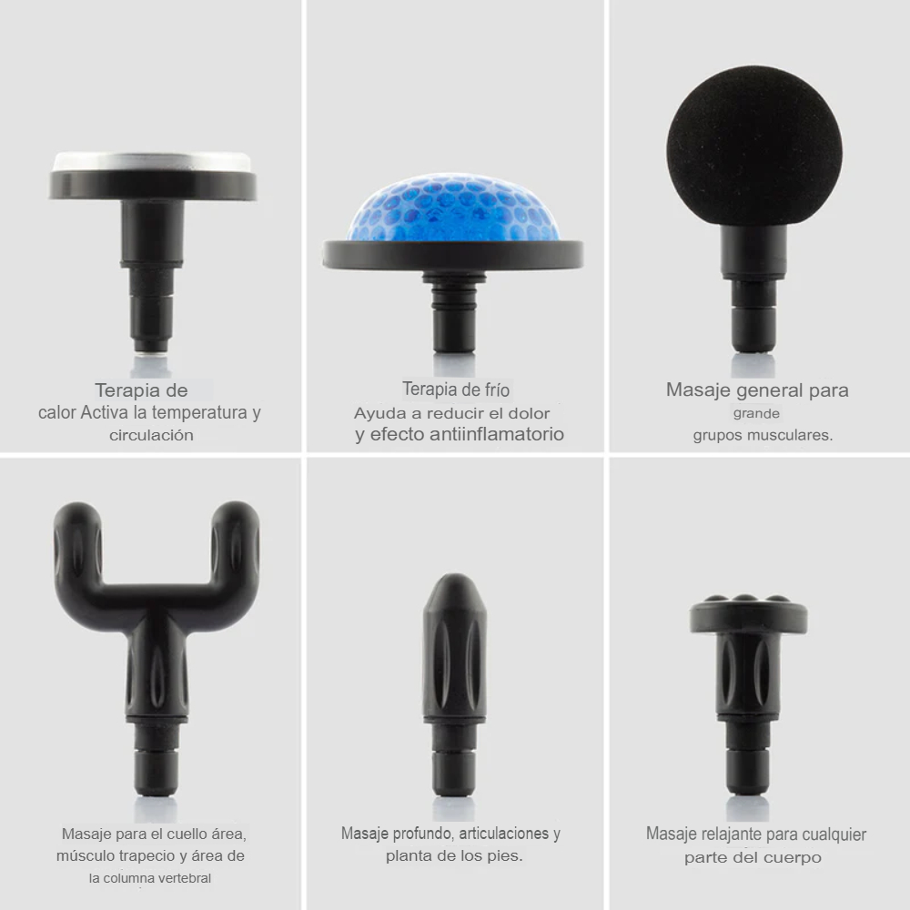 Pistola De Masaje Profesional Frio Calor - Imagen 6