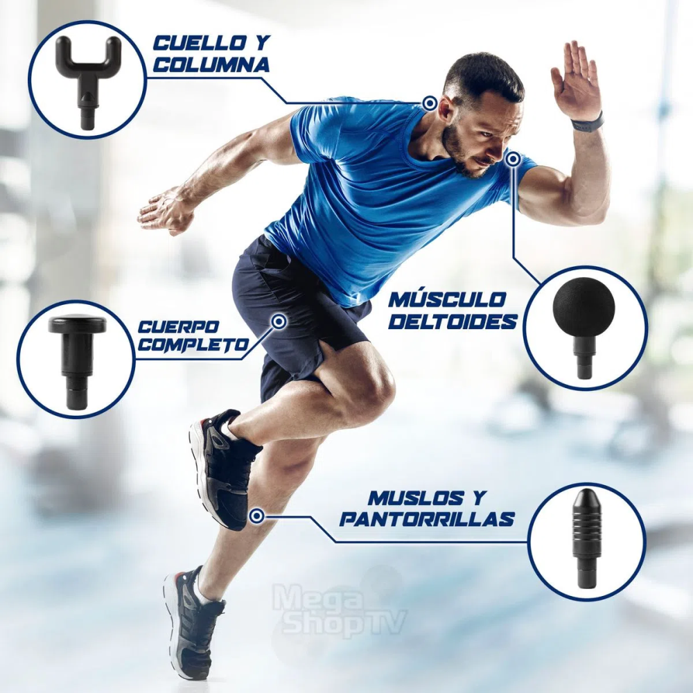 Pistola De Masaje Profesional Frio Calor - Imagen 3