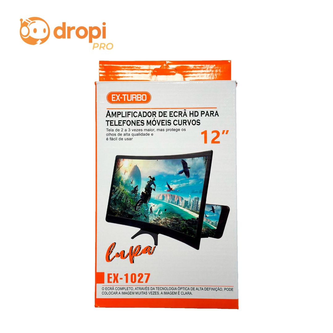 AMPLIFICADOR DE PANTALLA CURVO 12"