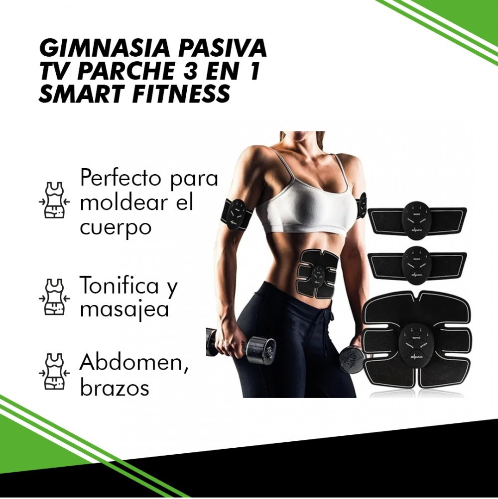 Gimnasia Pasiva TV Parche 3 en 1