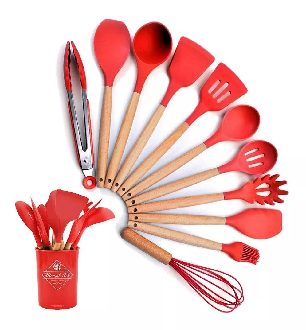 Set 12 Utensilios De Cocina