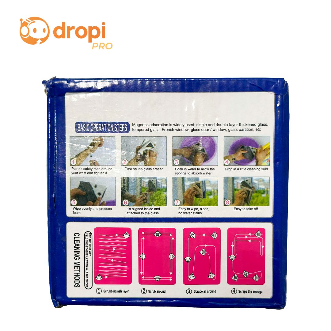 LIMPIADOR DE CRISTALES MAGNETICO