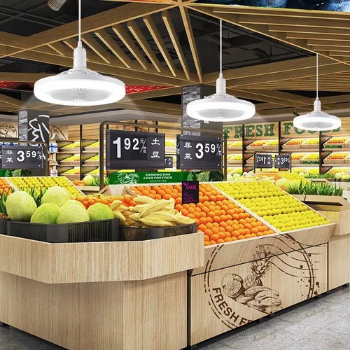 LAMPARA CON VENTILADOR