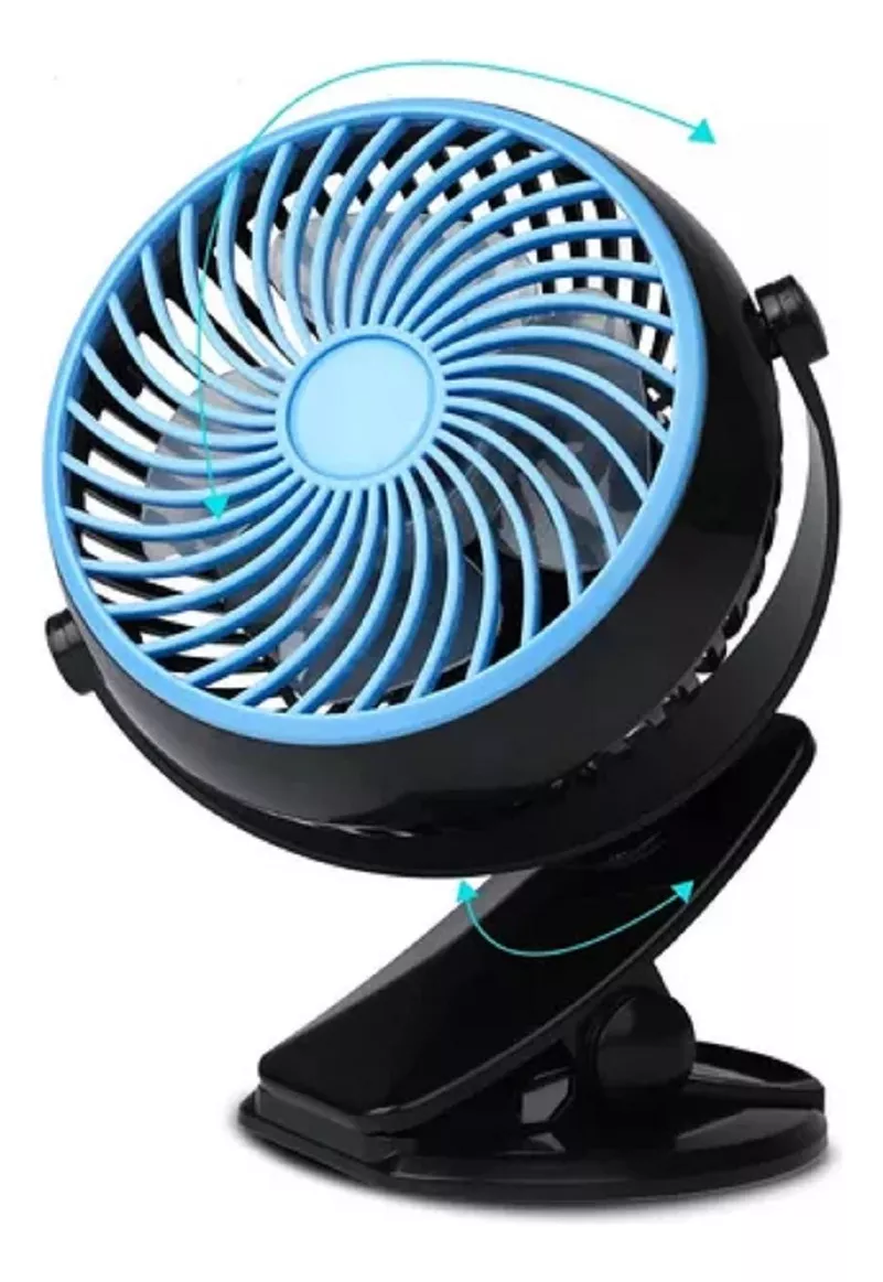Mini Ventilador 360° Recargable