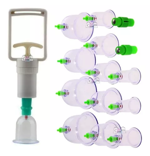 VACUUM TERAPIA MASAJES 12 COPAS