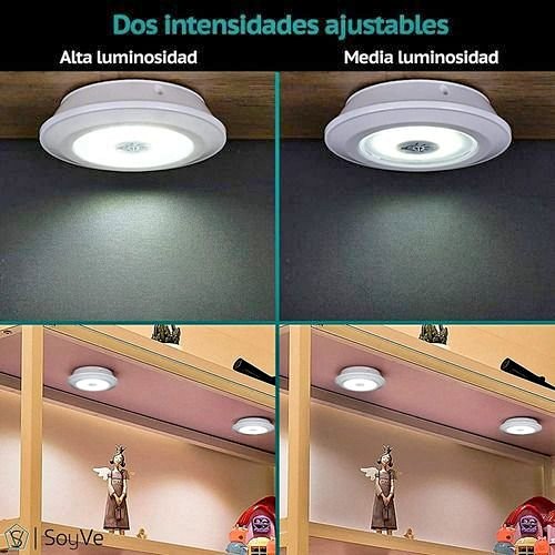 COMBO Luces Led Inalámbricas 12 Pilas