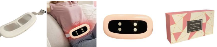 CINTURON MASAJEADOR CON CALOR PARA CÓLIC