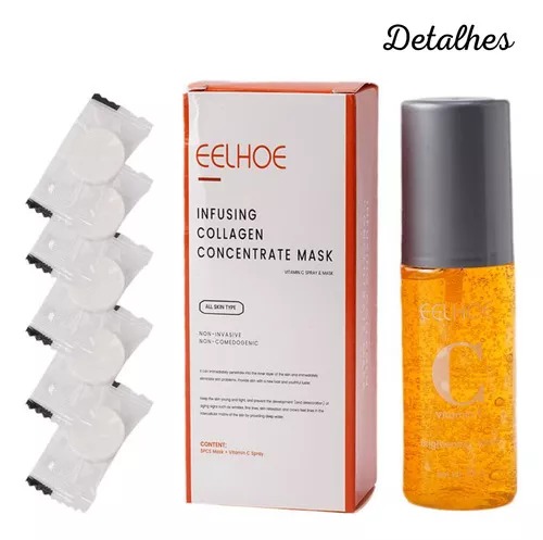 Kit de mascarillas de colágeno con vit C