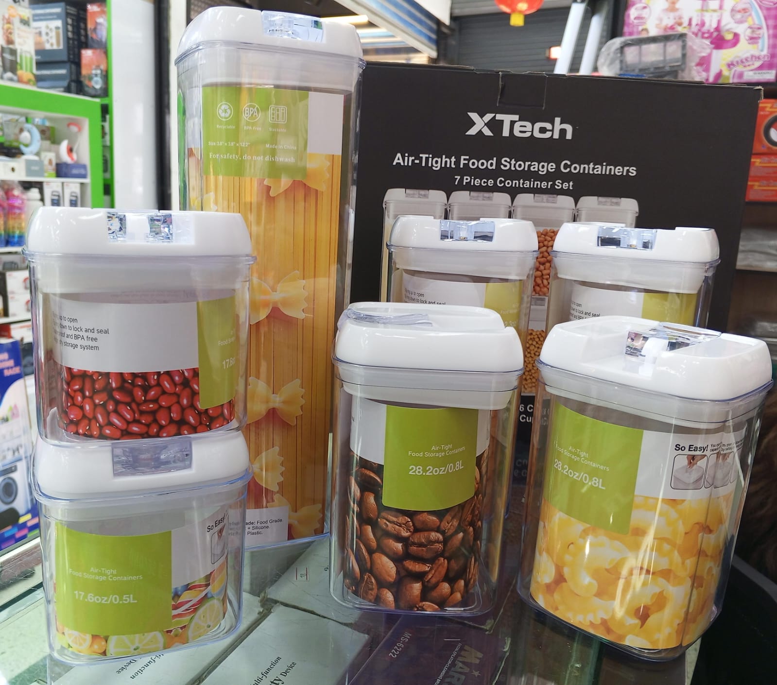 Recipientes Herméticos contenedores  x 7