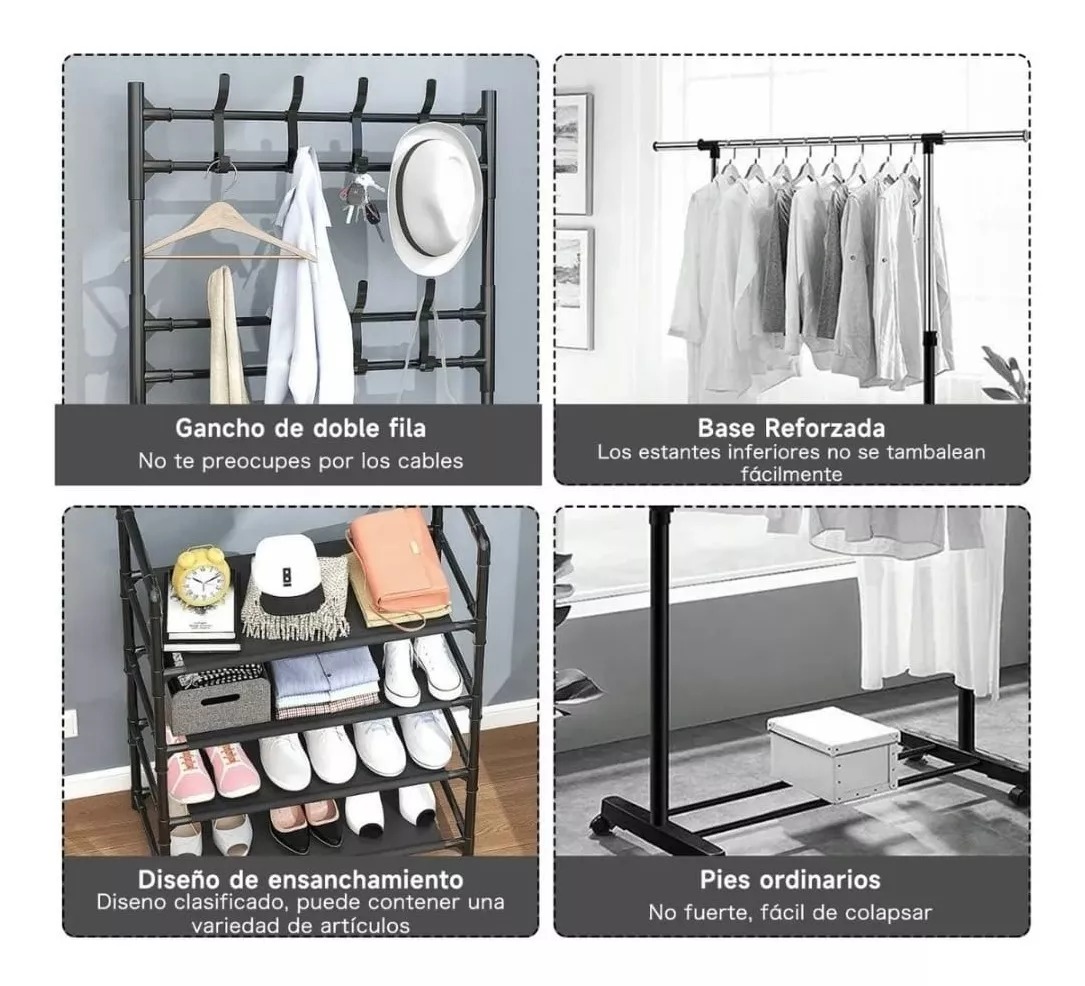 ORGANIZADOR DE ROPA Y ZAPATOS Grande