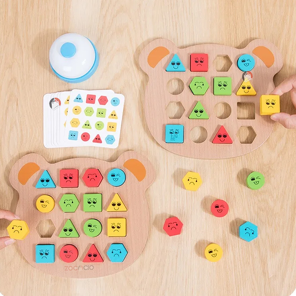 Juego Didáctico Rompecabezas De Colores