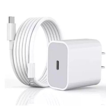 Cargador iPhone 13 Apple/25w + Cable 1Me - Imagen 3