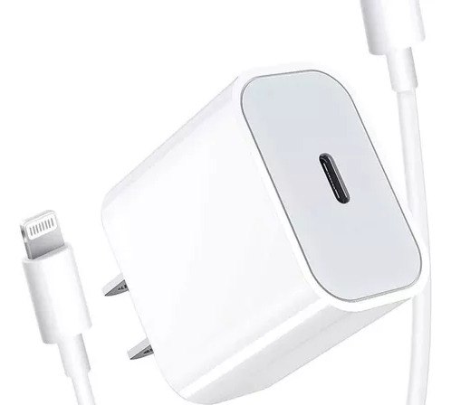 Cargador iPhone 13 Apple/25w + Cable 1Me - Imagen 2
