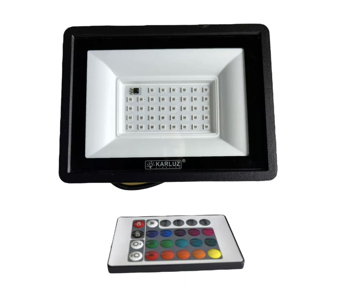 Reflector Led Rgb 50w con Control