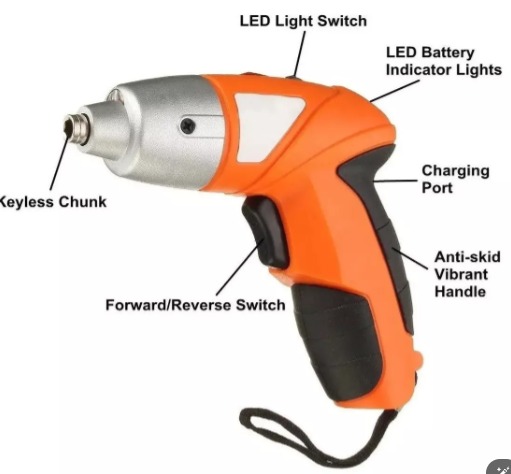 Destornillador Inalámbrico Recargable