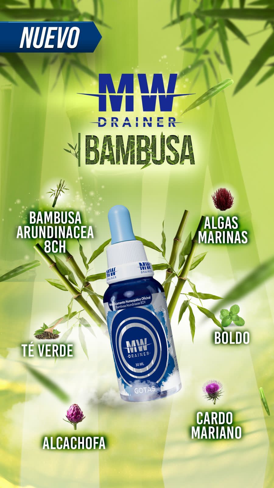 COMBO MW SILVER capsulas+Drenador