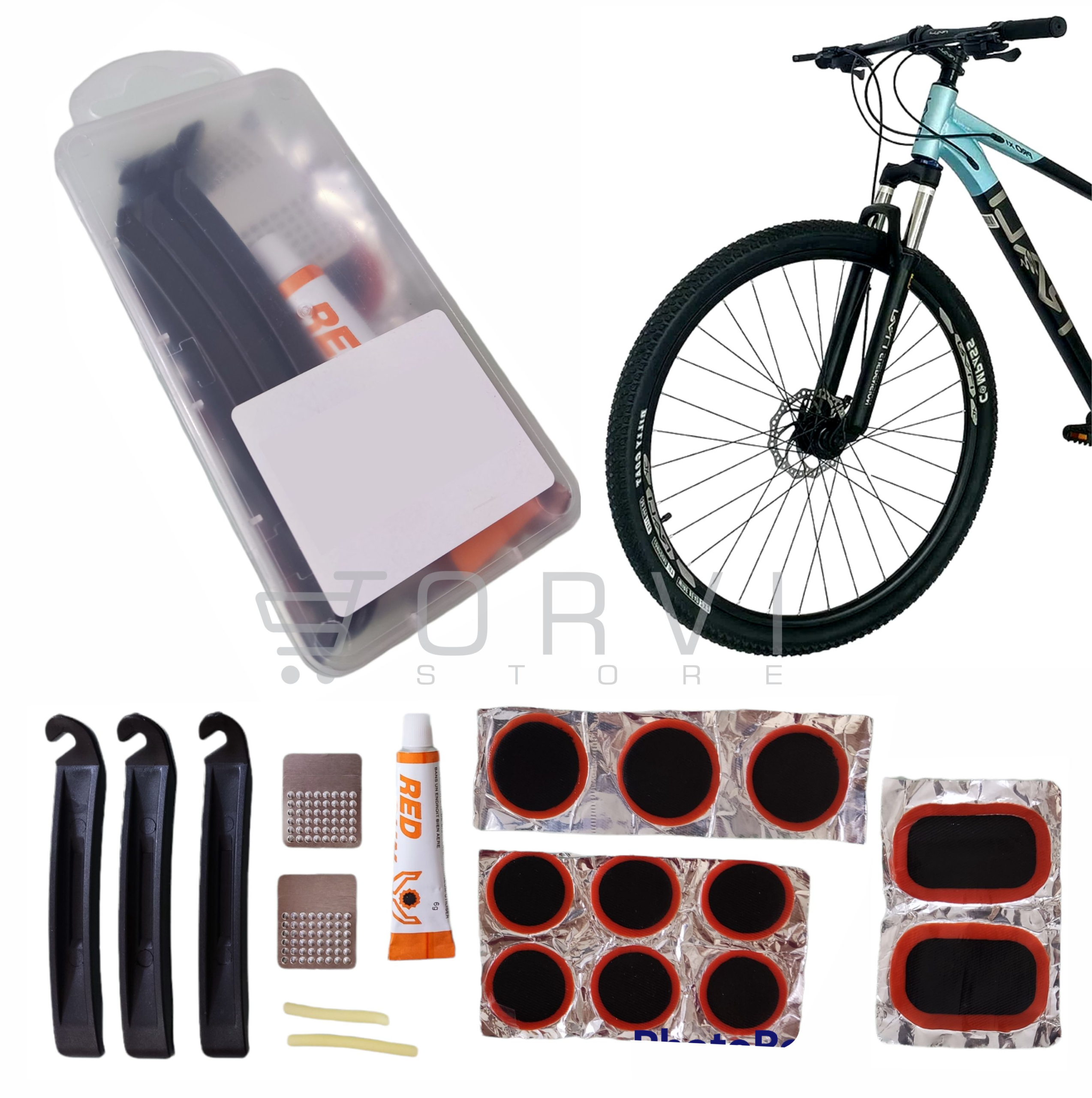 Kit Bicicleta Despinche Llanta - Imagen 2