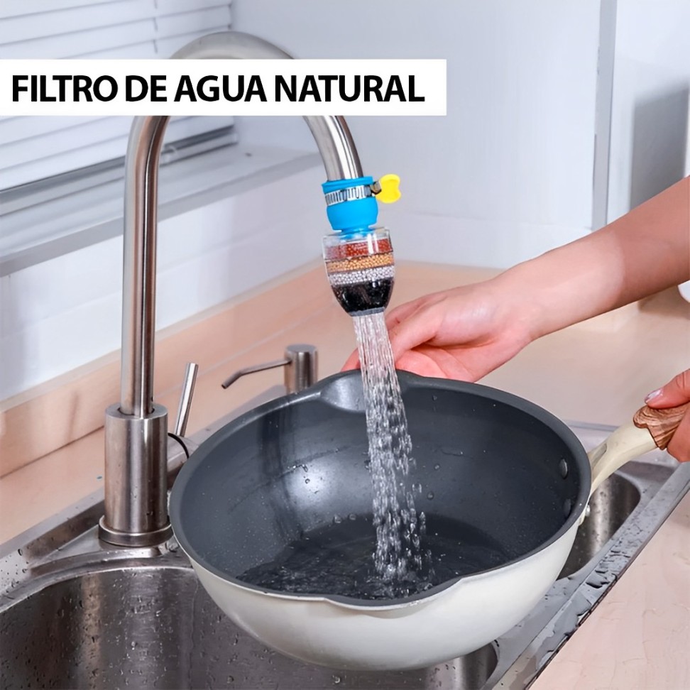 Filtro de agua para grifo