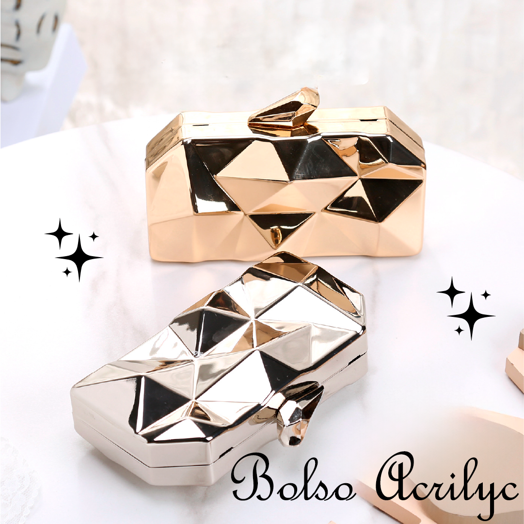 TENDENCIA BOLSO ACRILYC GEOMETRIC