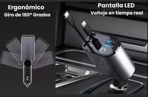 Cargador Carro 4 en 1 - Imagen 3