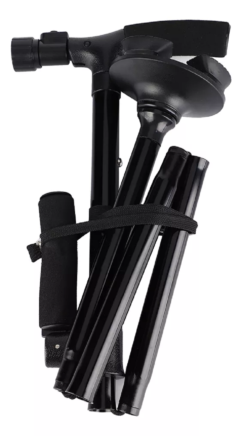 Bastón Plegable Linterna, Antidezlizante