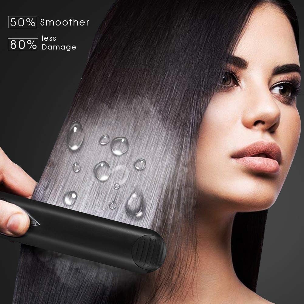 Plancha para Cabello A Vapor Keratina - Imagen 3