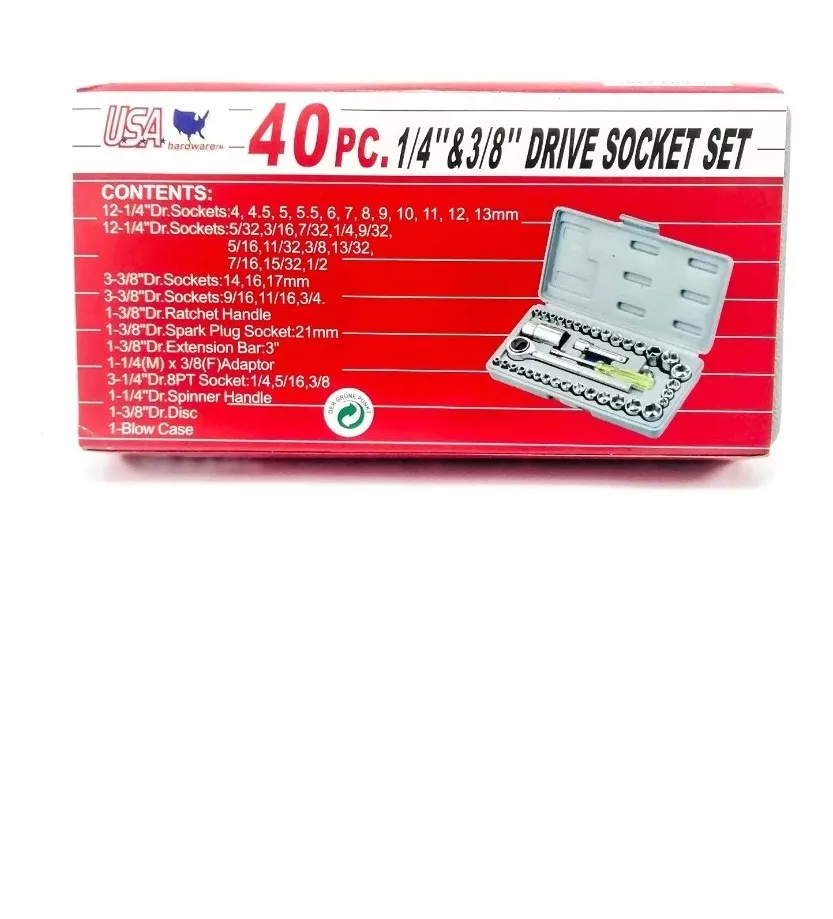 Juego de copas 40 piezas USA