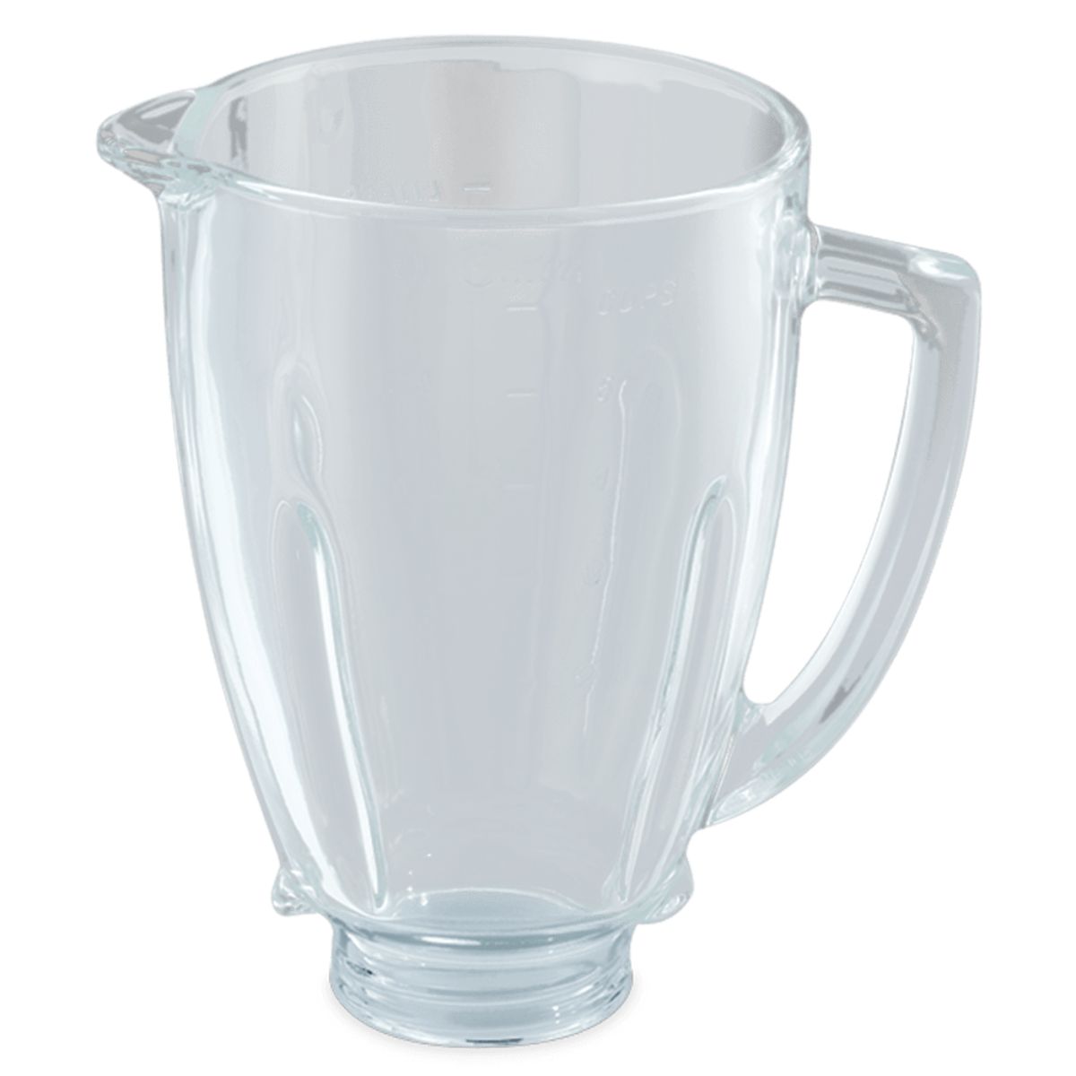 Vaso de vidrio redondo  1.5 litros