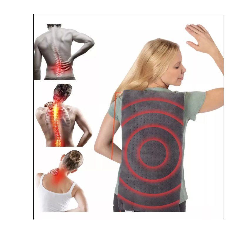 Manta Masajeadora Con Calor Y Vibración