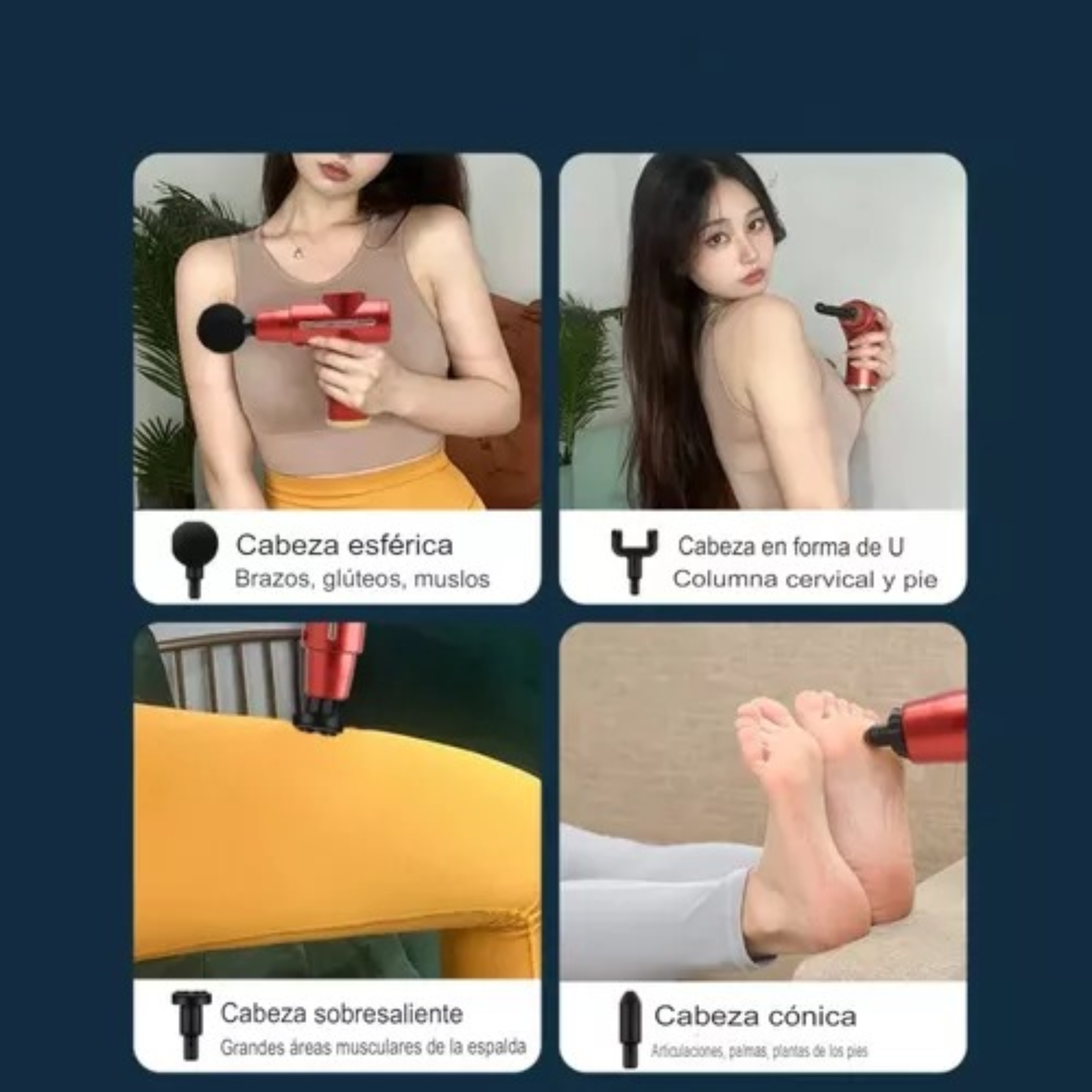 Masajeador Muscular Terapéutico Gun