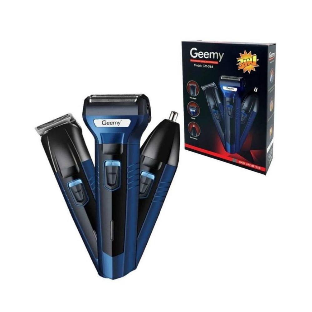 Maquina Afeitar Eléctrica 3 En 1 GM-566
