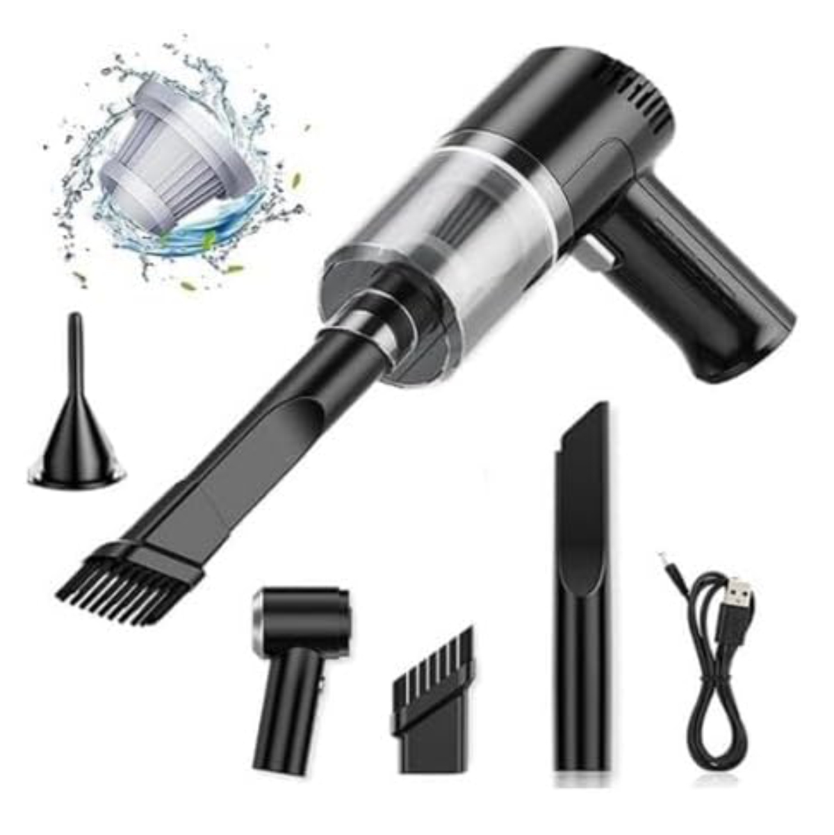 Mini Aspiradora De Mano 3 en 1 Carror - Imagen 2