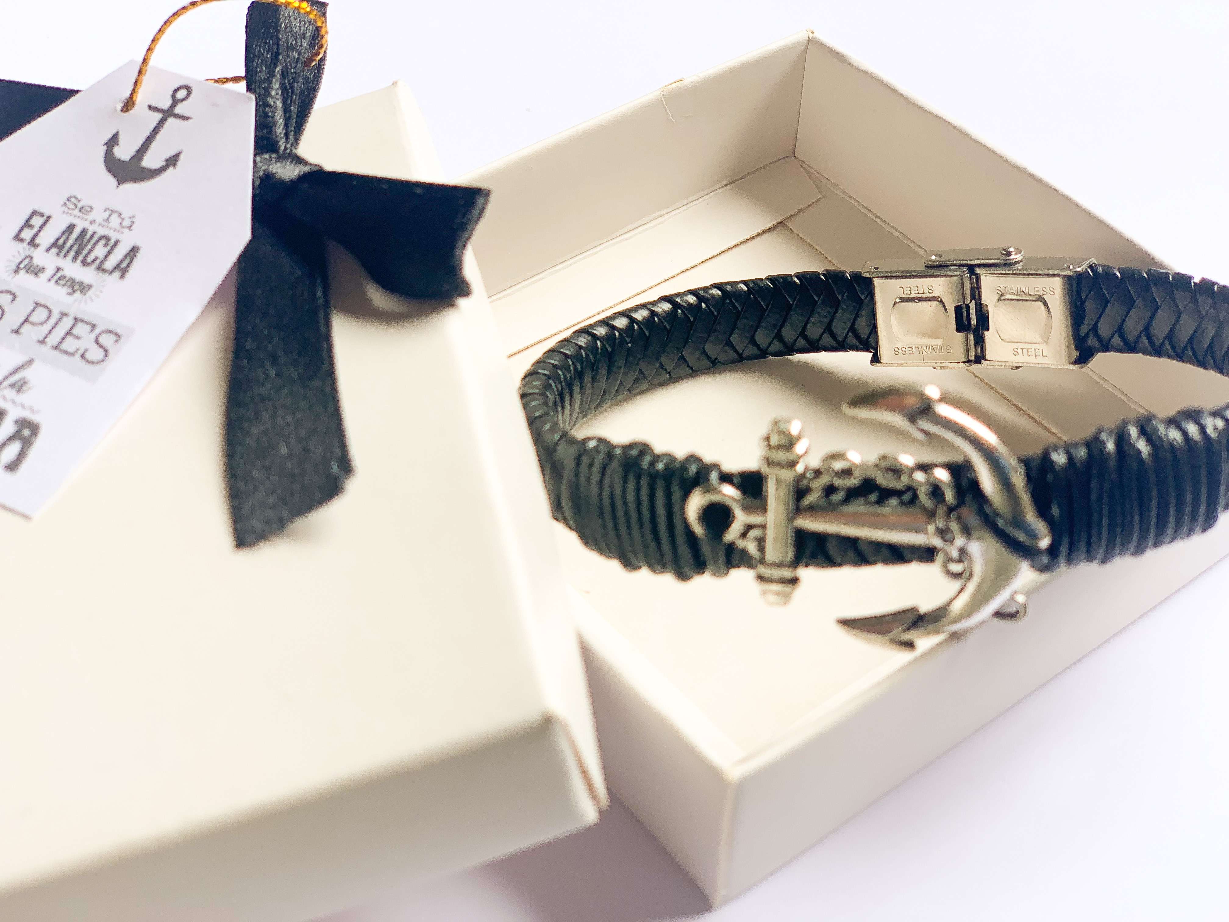 Brazalete Ancla Cuero