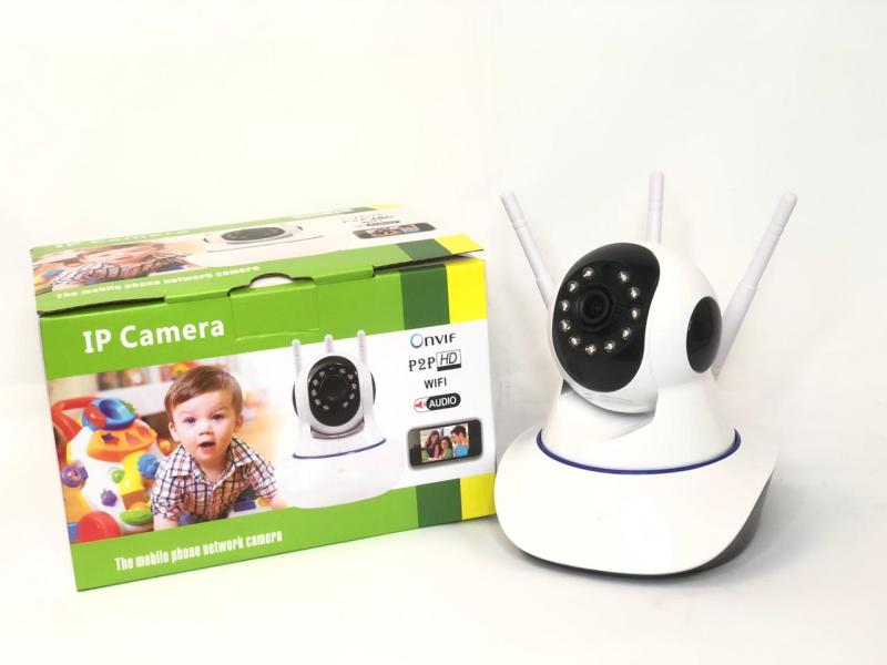 Camara IP 3 antenas seguridad