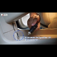 Mini ventilador doble auto FK23D-133