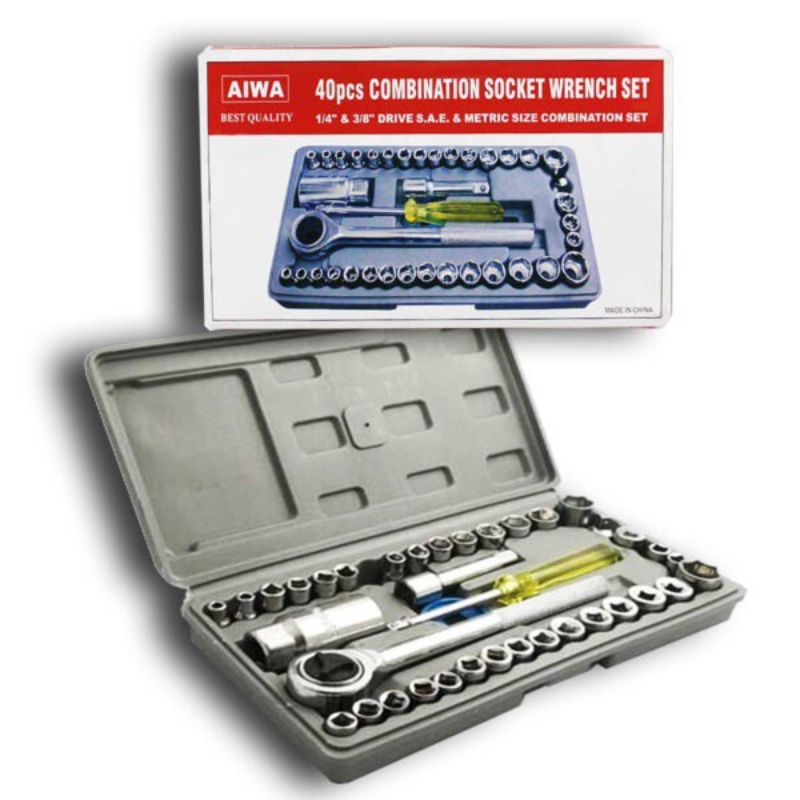 Juego De Llaves 40 Piezas Raches Copas