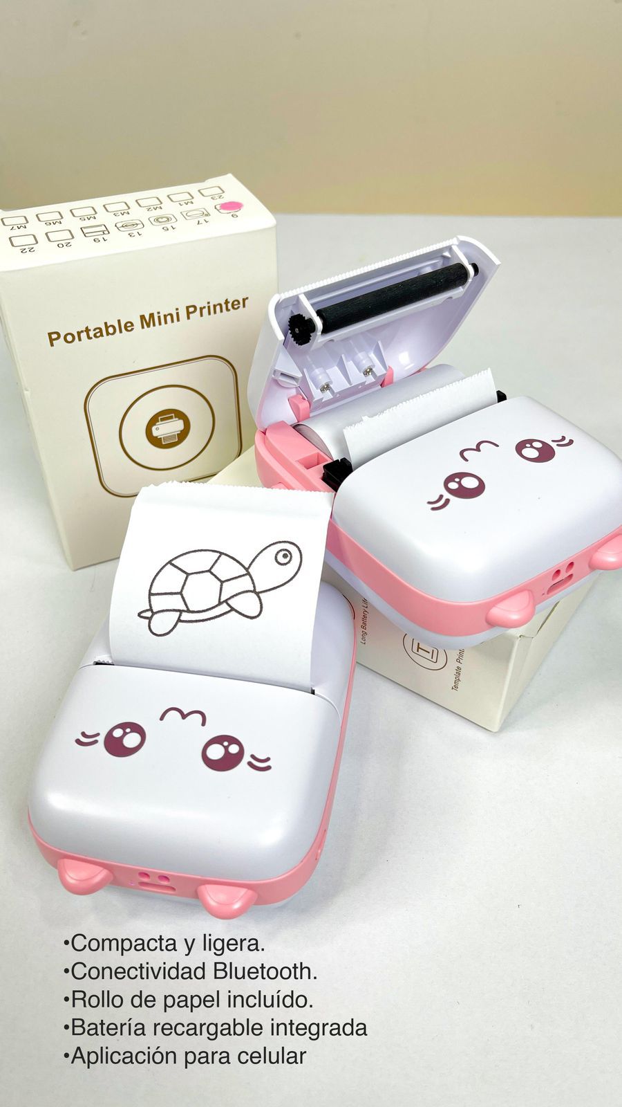 Mini Impresora De Bolsillo Bluetooth