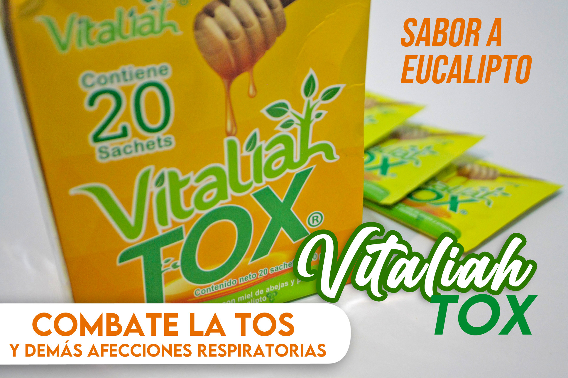 Jarabe Vitaliah Tox Sachets x 3