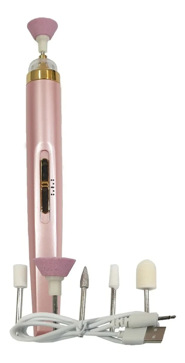 Kit Pulidor De Uñas Eléctrico Recargable