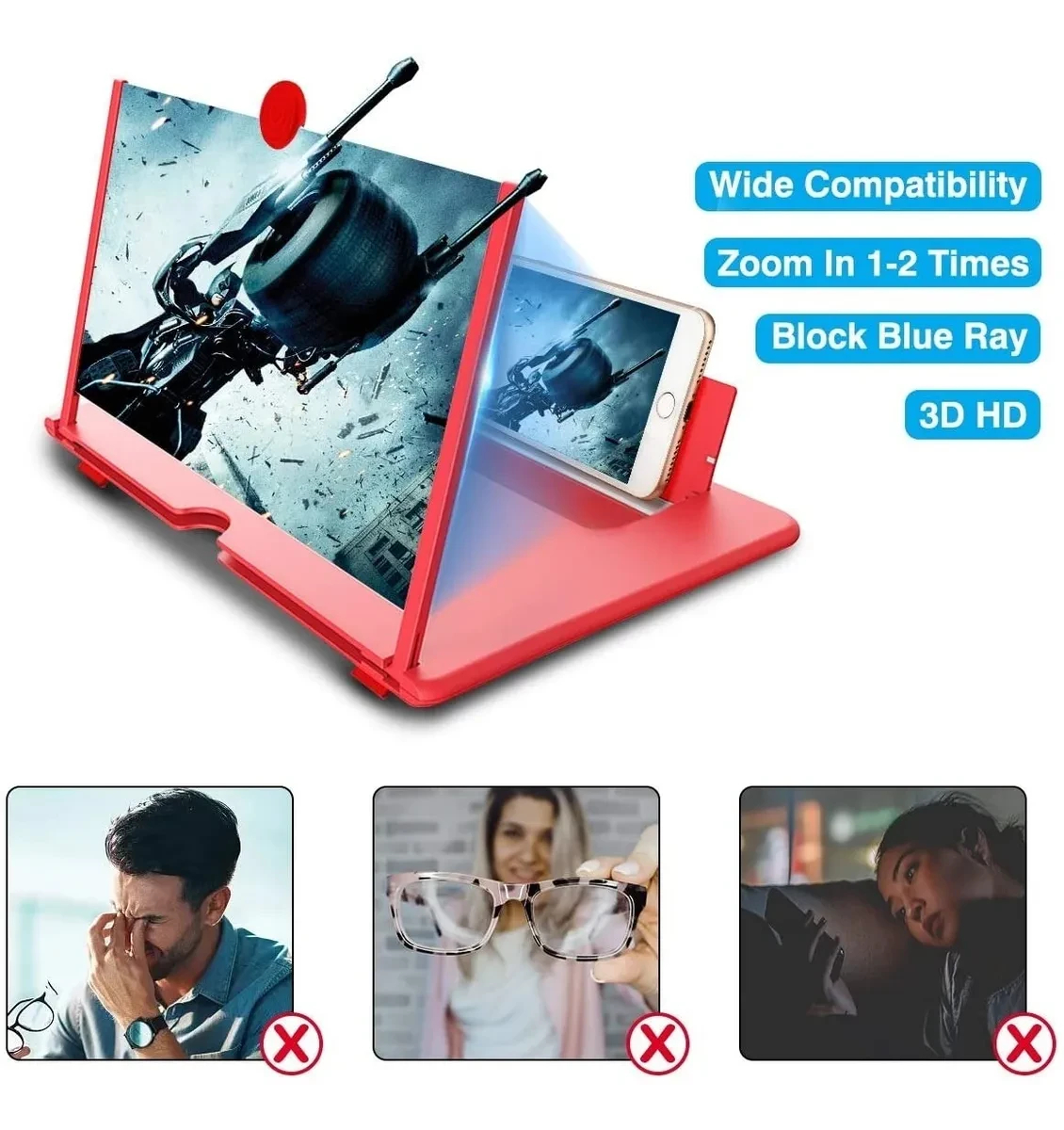 Pantalla Zoom Para Celular Amplificador