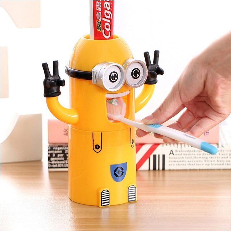 Dispensador De Crema Dental Minions