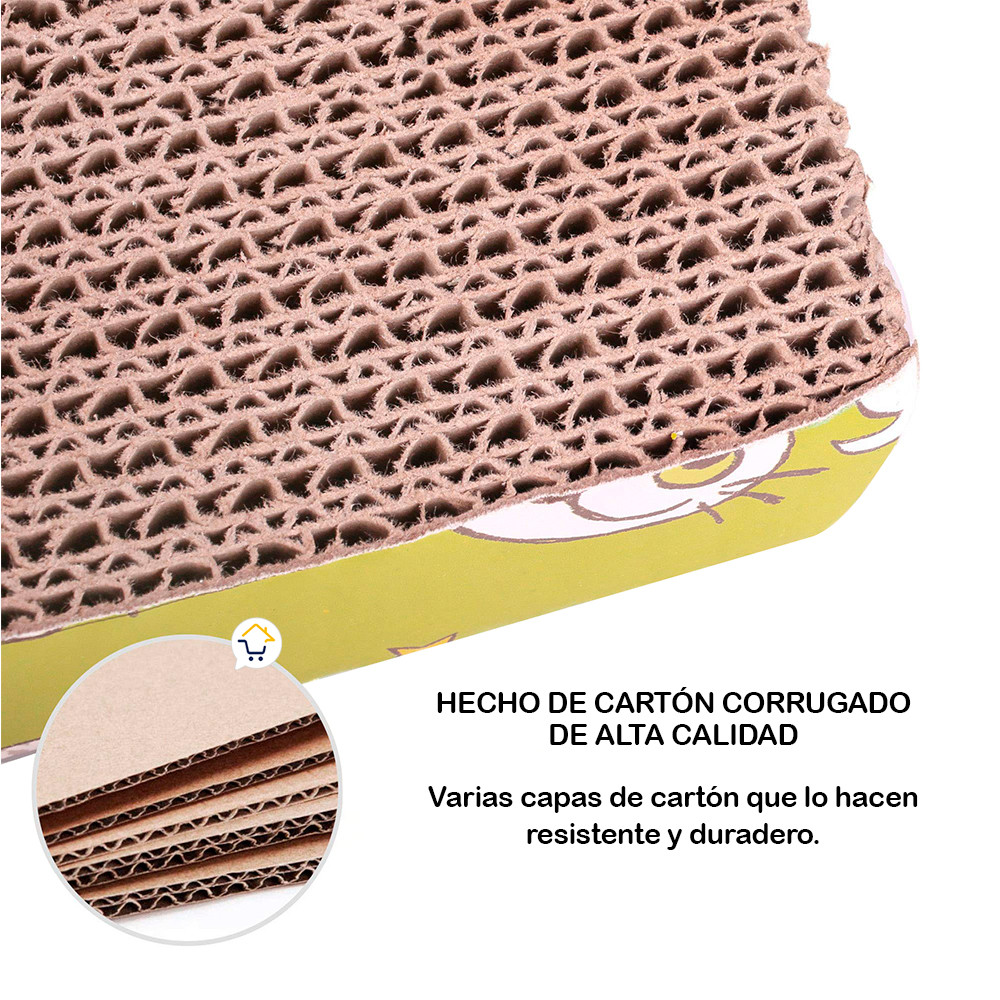 Rascador Gatos Cartón Anti 6270052 - Imagen 2