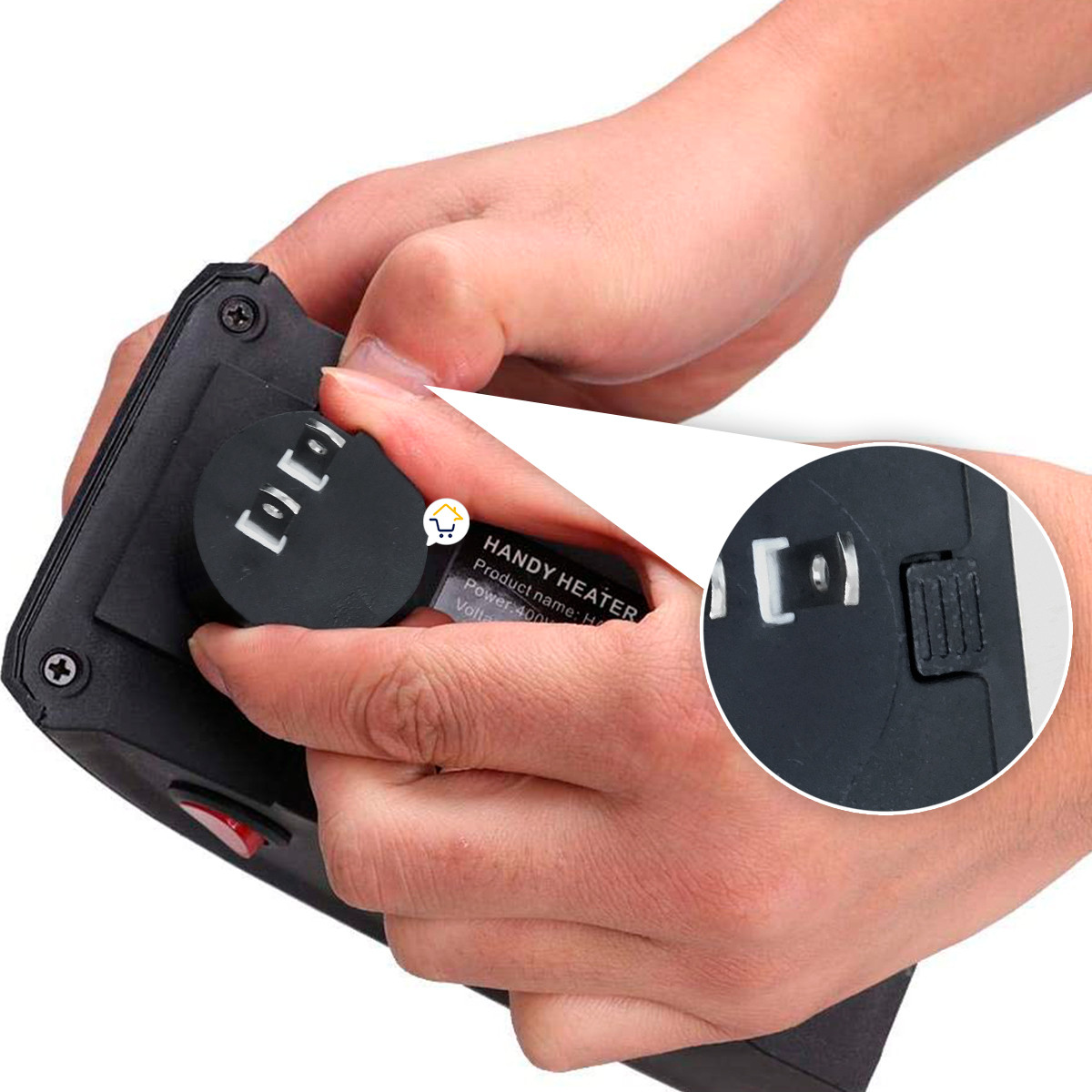 Calentador Eléctrico Portátil CPA01 - Imagen 3