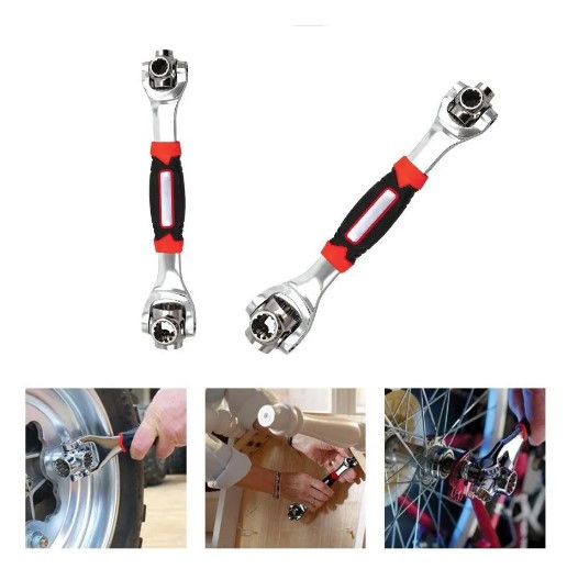 Llave Inglesa Multiusos 48 En 1 Tuercas